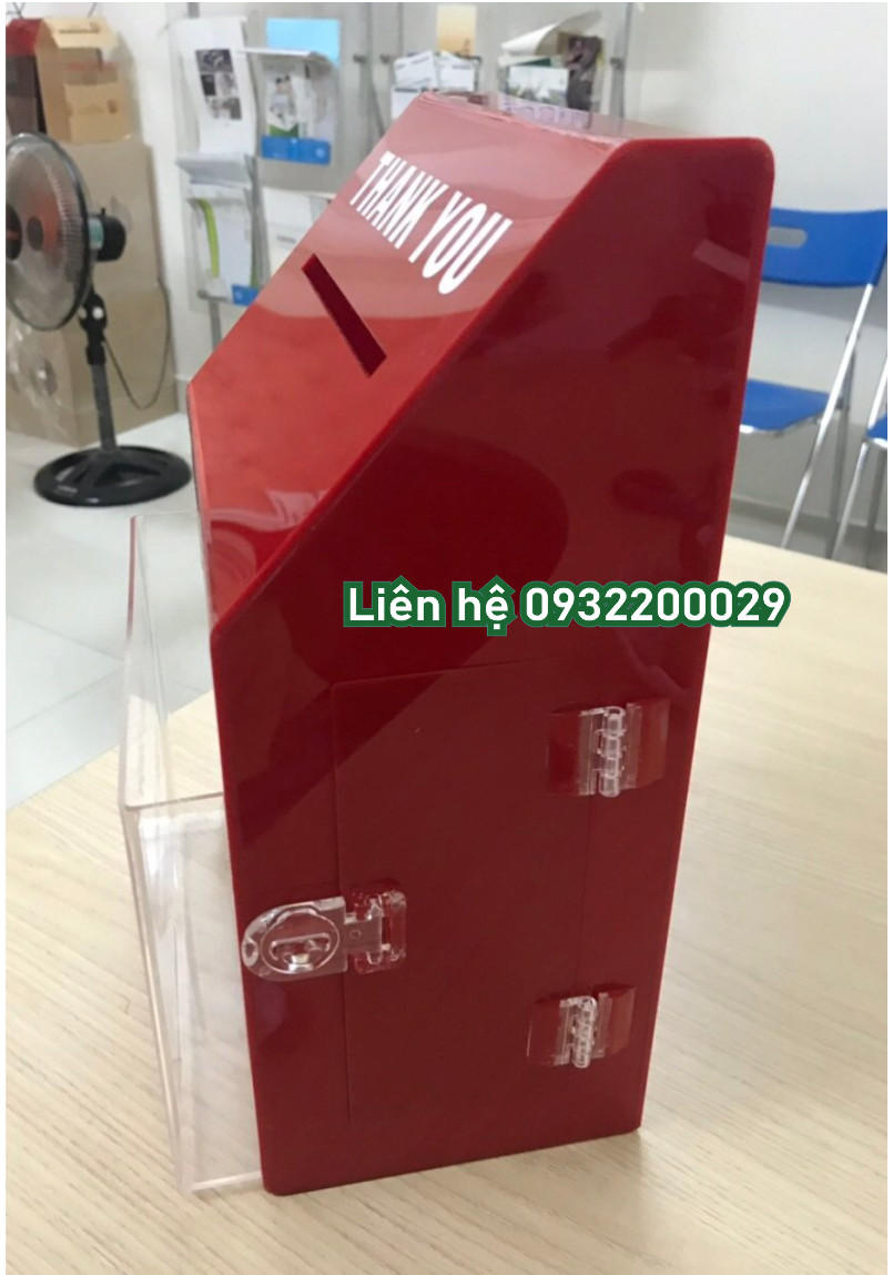 Thùng thư góp ý nên làm màu mica nào