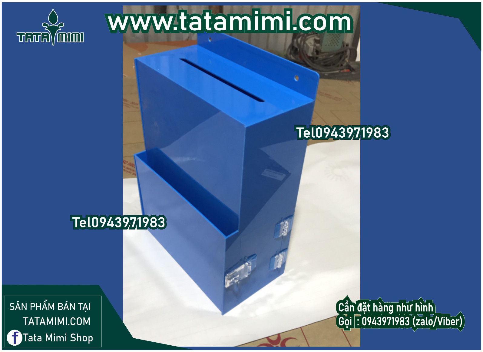 Hòm thư có sẵn kích thước nào