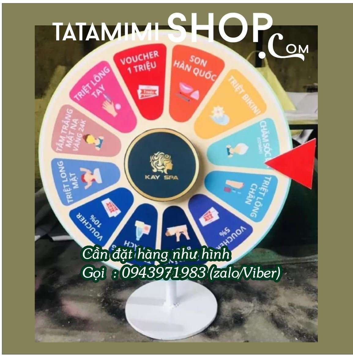 Vòng quay để bàn có sẵn hàng