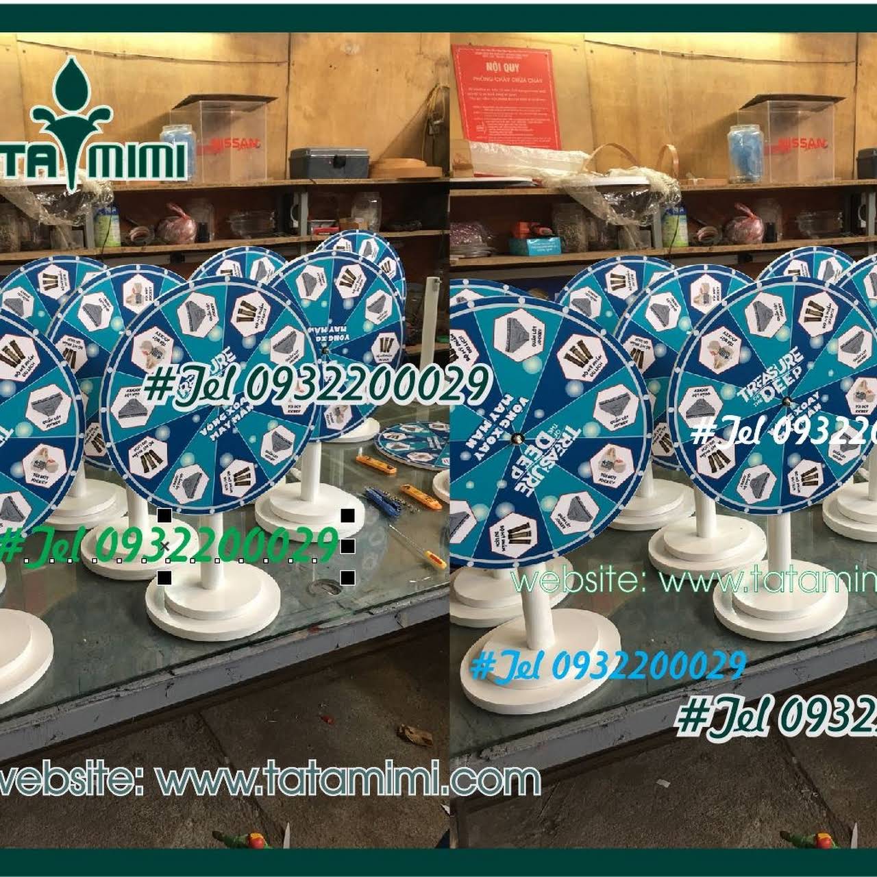 Sản xuất vòng quay để đi sự kiện