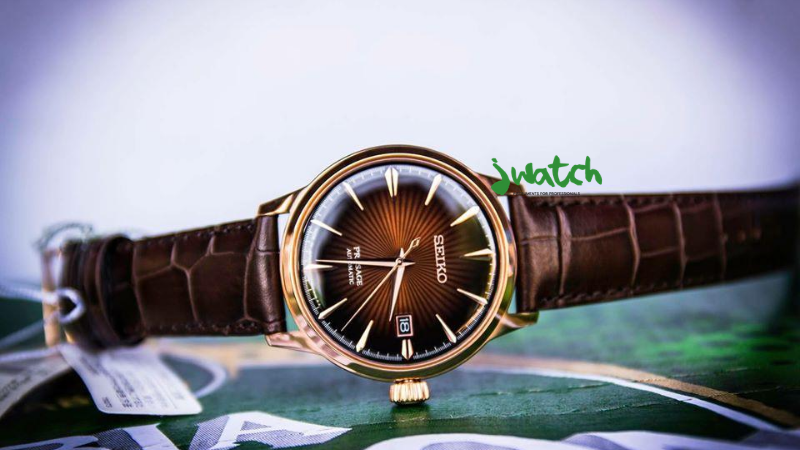 Seiko Presage SRPB46J1 - Mẫu dây da mặt nâu cà phê đẳng cấp Seiko Presage SRPB46J1 - Mẫu dây da mặt nâu cà phê đẳng cấp