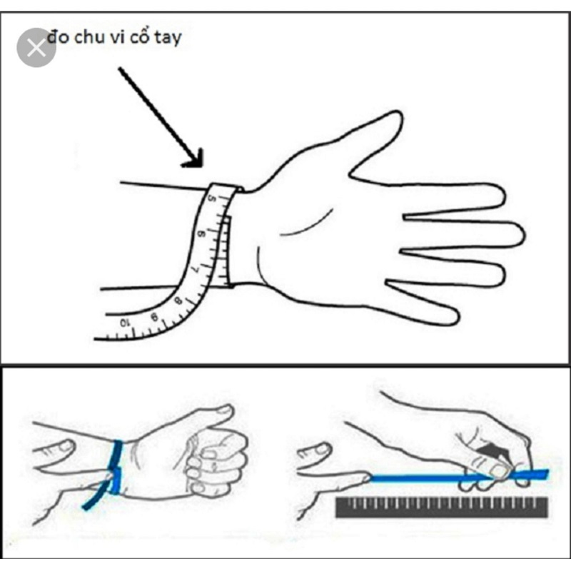 Xem size đồng hồ ở đâu