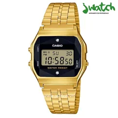 ĐỒNG HỒ CASIO NỮ A159WGED-1DF DÂY KIM LOẠI