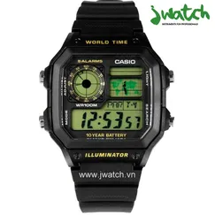 ĐỒNG HỒ CASIO AE-1200WH-1BVDF DÂY CAO SU