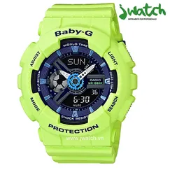 ĐỒNG HỒ CASIO UNISEX BABY-G BA-110PP-3ADR DÂY CAO SU