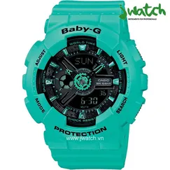 ĐỒNG HỒ CASIO UNISEX BABY-G BA-111-3ADR DÂY CAO SU
