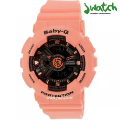 ĐỒNG HỒ CASIO UNISEX BABY-G BA-111-4A2DR DÂY CAO SU