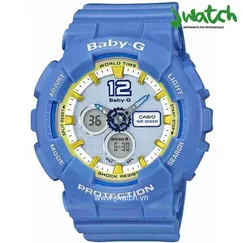 ĐỒNG HỒ CASIO NỮ BABY-G BA-120-2BDR DÂY CAO SU