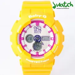 ĐỒNG HỒ CASIO NỮ BABY-G BA-120-9BDR DÂY CAO SU