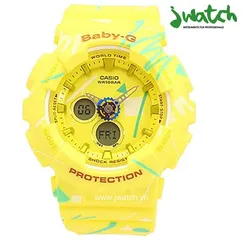 ĐỒNG HỒ CASIO NỮ BABY-G BA-120SC-9ADR DÂY CAO SU
