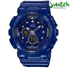 ĐỒNG HỒ CASIO NỮ BABY-G BA-125-2ADR DÂY CAO SU