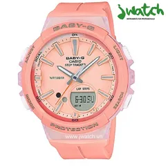 ĐỒNG HỒ CASIO NỮ BABY-G BGS-100-4ADR DÂY CAO SU
