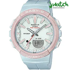 ĐỒNG HỒ CASIO NỮ BABY-G BGS-100SC-2ADR DÂY CAO SU