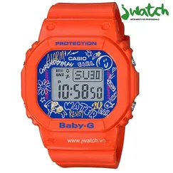 ĐỒNG HỒ CASIO NỮ BABY-G BGD-560SK-4DR DÂY CAO SU