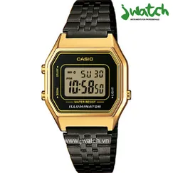 ĐỒNG HỒ CASIO NỮ LA680WEGB-1ADF DÂY KIM LOẠI