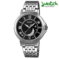ĐỒNG HỒ CASIO NỮ LTP-E122D-1ADF DÂY KIM LOẠI