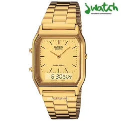 ĐỒNG HỒ CASIO UNISEX AQ-230GA-9DMQ DÂY KIM LOẠI