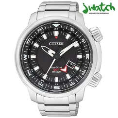 ĐỒNG HỒ CITIZEN ECO-DRIVE GMT BJ7081-51E DÂY KIM LOẠI