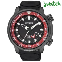 ĐỒNG HỒ CITIZEN ECO-DRIVE GMT BJ7086-06E DÂY CAO SU