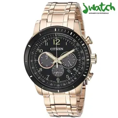 ĐÔNG HỒ CITIZEN ECO-DRIVE BRYCEN CHRONOGRAPH BLACK DIAL CA4359-55E DÂY KIM LOẠI
