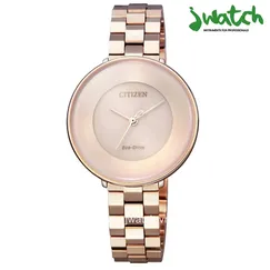ĐỒNG HỒ CITIZEN NỮ ECO-DRIVE EM0603-89X DÂY KIM LOẠI