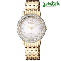 ĐỒNG HỒ CITIZEN NỮ ECO-DRIVE EX1483-84A DÂY KIM LOẠI