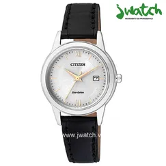 ĐỒNG HỒ CITIZEN NỮ ECO-DRIVE FE1086-12A DÂY DA