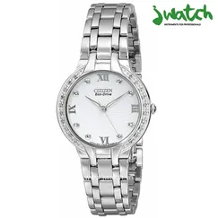 ĐỒNG HỒ CITIZEN NỮ ECO-DRIVE EM0120-58A KIM LOẠI
