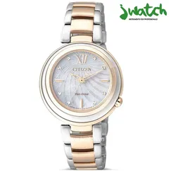 ĐỒNG HỒ CITIZEN NỮ ECO-DRIVE EM0335-51D DÂY KIM LOẠI