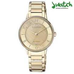ĐỒNG HỒ CITIZEN NỮ ECO-DRIVE EM0523-86P DÂY KIM LOẠI