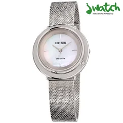 ĐỒNG HỒ CITIZEN NỮ ECO-DRIVE EM0640-58D DÂY KIM LOẠI