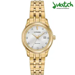 ĐỒNG HỒ CITIZEN NỮ ECO-DRIVE EW2392-54A DÂY KIM LOẠI