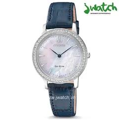 ĐỒNG HỒ CITIZEN NỮ ECO-DRIVE EX1480-15D DÂY DA
