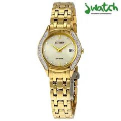 ĐỒNG HỒ CITIZEN NỮ ECO-DRIVE GA1062-51P DÂY KIM LOẠI
