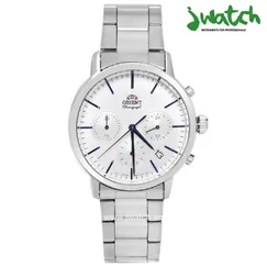 ĐỒNG HỒ ORIENT CONTEMPORARY CHRONOGRAPH RA-KV0302S00C DÂY KIM LOẠI