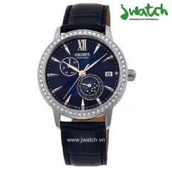 ĐỒNG HỒ ORIENT NỮ SUN AND MOON RA-AK0006L00C (RA-AK0006L10B) DÂY DA