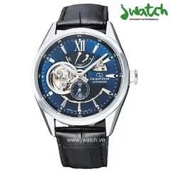 ĐỒNG HỒ ORIENT STAR SEMI SKELETON RE-AV0005L00B DÂY DA