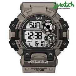 ĐỒNG HỒ Q&Q QUARTZ M144J012Y DÂY CAO SU