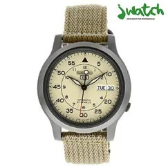 ĐỒNG HỒ SEIKO 5 AUTOMATIC SNK803K2 DÂY VẢI