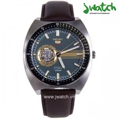 ĐỒNG HỒ SEIKO 5 SPORT RETRO OPEN HEART SSA333K1 DÂY DA