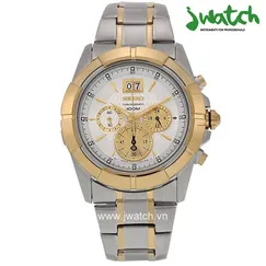 ĐỒNG HỒ SEIKO CHRONOGRAPH SPC110P1 DÂY KIM LOẠI