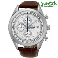 ĐỒNG HỒ SEIKO CHRONOGRAPH SSB181P1 DÂY DA