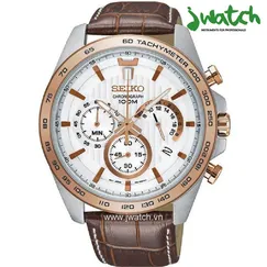 ĐỒNG HỒ SEIKO CHRONOGRAPH SSB250P1 DÂY DA
