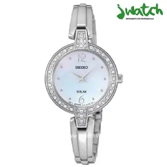 ĐỒNG HỒ SEIKO NỮ SOLAR SUP287 DÂY KIM LOẠI