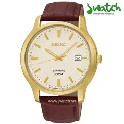 ĐỒNG HỒ SEIKO QUARTZ SGEH44P1 DÂY DA