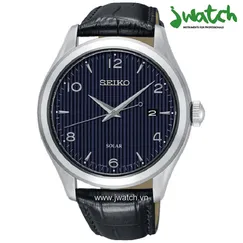 ĐỒNG HỒ SEIKO SOLAR SNE491P1 DÂY DA