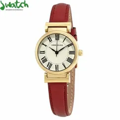 ĐỒNG HỒ NỮ ANNE KLEIN QUARTZ AK/2246CRRD DÂY DA