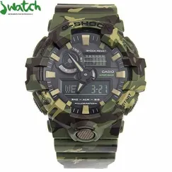 ĐỒNG HỒ NAM CASIO QUARTZ GA-700CM-3ADR DÂY CAO SU