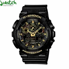 ĐỒNG HỒ NAM CASIO QUARTZ GA-100CF-1A9DR DÂY CAO SU