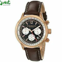 ĐỒNG HỒ NAM STUHRLING ORIGINAL QUARTZ CHRONOGRAPH 669.04 DÂY DA